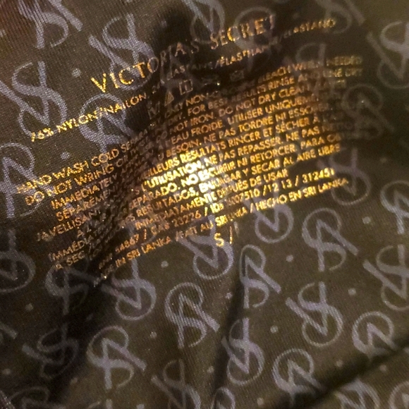 Victoria Secret swimsuit panties size S/P Very good condition black Color - Picture 6 of 13